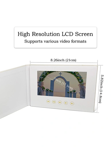 LCD screen video brochure